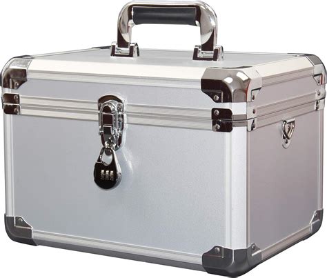 medicine metal lock box|lockable medicine box with combination.